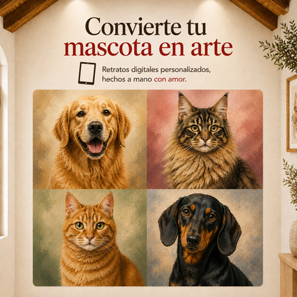 Convierto Tu Mascota En Arte